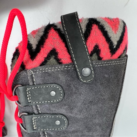 Sorel Joan of Arctic Knit II Boots Women’s Size 6 Shale Suede Waterproof - Picture 7 of 14
